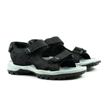 Мужские Босоножки Натур.шкіра-Текстиль BONA * 863D