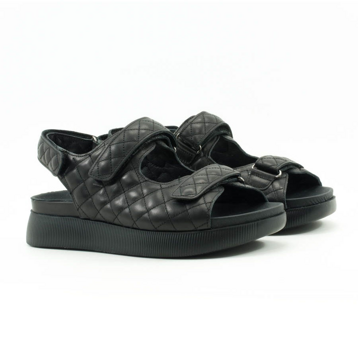 Женские Босоножки Натур. Шкіра STEPTER * 7885 Чорні