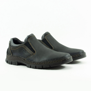 Мужские Туфли комфорт Натур. Шкіра RIEKER * 12272-00