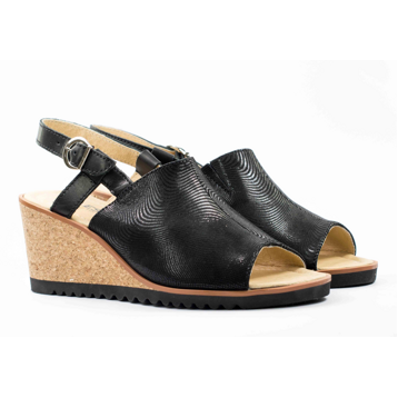 Женские Босоножки Натур. Кожа LESTA * 1245-1-10021036