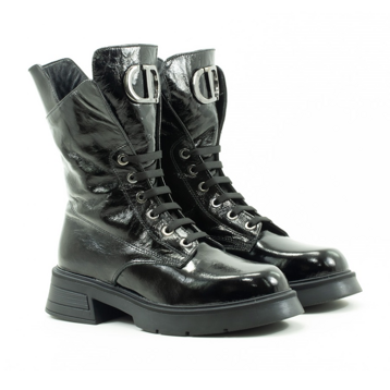 Женские Черевики Натуральний лак  VIA ROMETTI * 171511-38