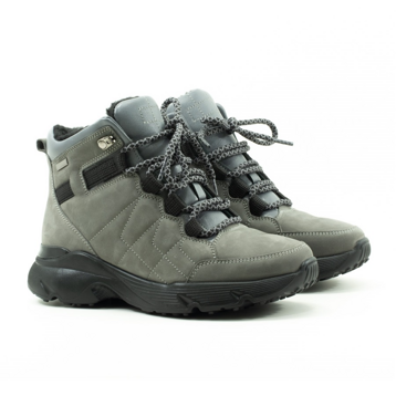 Женские Черевики Натуральний нубук VILANSI * V8031 GRAY NUBUK