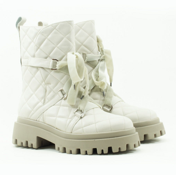 Женские Ботинки Натур. Шкіра VILANSI * V8109 GRAY LEATHER