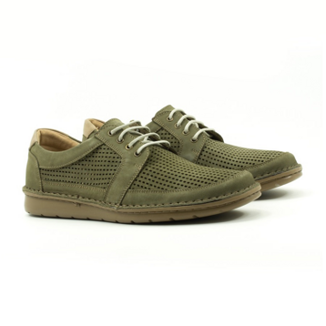 Мужские Туфли комфорт Нубук KRISBUT * 5289-P-11-9