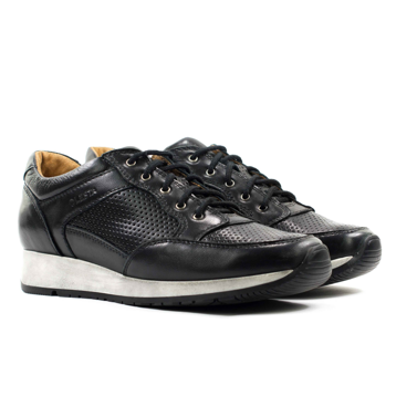 Женские Кроссовки Натур. Шкіра LESTA * 4066-1-1011