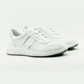 Женские Кросівки Натуральна шкіра VILANSI * V8130 WHITE