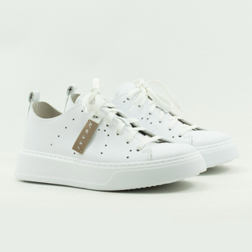 Женские Кеди Натуральна шкіра NESSI * 23411 bialy