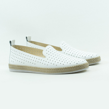 Женские Слипоны Натуральна шкіра VILANSI * V8195 WHITE