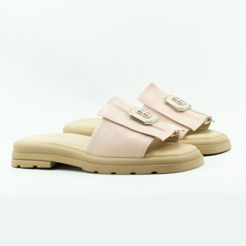 Женские Шльопанці Натур. Шкіра LA PINTA * 0681-143D