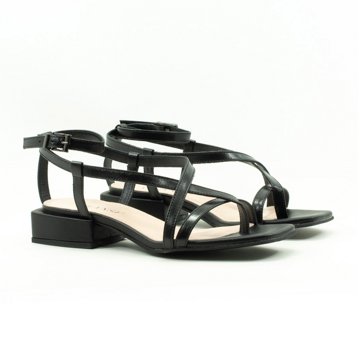 Женские Босоножки Натур. Шкіра VILANSI * V1295-54 BLK