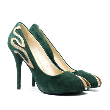 Женские Туфлі човники Натуральна замша VITTO ROSSI * SY533-22-L203