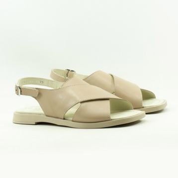 Женские Босоніжки Натуральна шкіра VILANSI * V8124 BEIGE