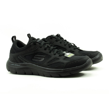 Мужские Кроссовки Текстиль SKECHERS * 52812-BBK