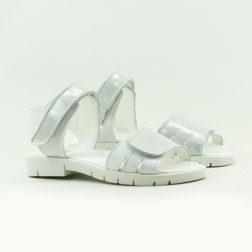 Детские Босоніжки Натур. Шкіра SANTEGROS * B-8 Білі