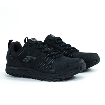 Мужские Кросівки Натуральна шкіра-Текстиль SKECHERS * 51591-BBK