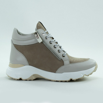 Женские Черевики Натуральний нубук VILANSI * V8241 BEIGE