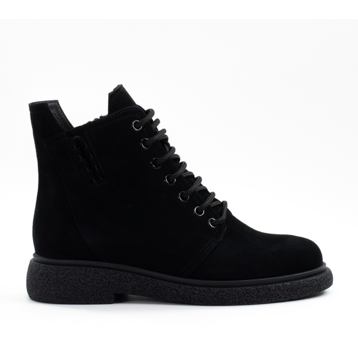 Женские Черевики Натуральний нубук VILANSI * 8353 BLACK