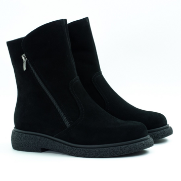 Женские Черевики Замша VILANSI * V8217 BLACK