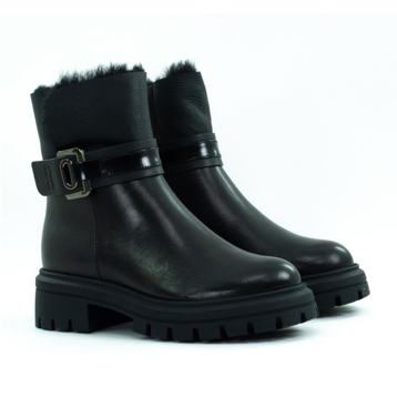 Женские Черевики Натур. Шкіра VILANSI * V1500-76 BLK