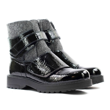 Женские Ботинки комфорт Натуральный Лак VITTO ROSSI * 16DA-601-5B-3