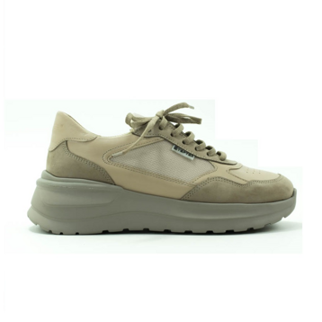 Женские Кросівки Натуральна шкіра-Текстиль STEPTER * 8688 Бежеві