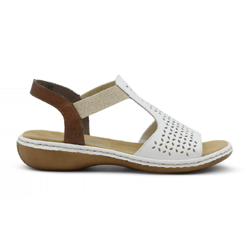 Женские Босоніжки Натуральна шкіра RIEKER * 65917-80