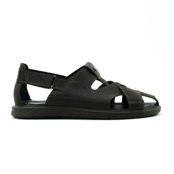 Мужские Босоніжки Натуральний нубук STEPTER * 6048 Коричневі