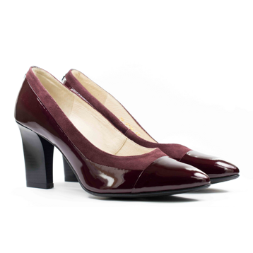 Женские Туфли модельные Лак STEPTER * 5730 БОРДОВЫЕ