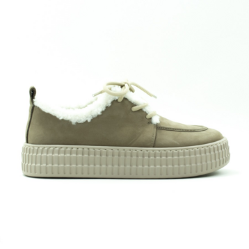 Женские Черевики Натуральний нубук VILANSI * V8862 BEIGE