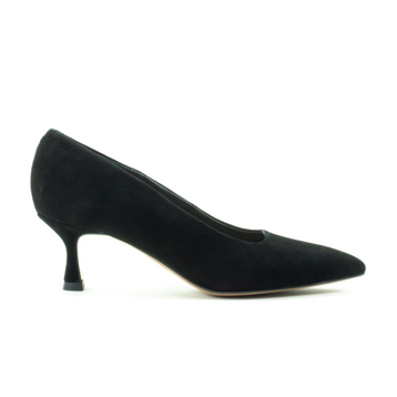 Женские Туфлі Натуральна замша BRAVOMODA * 0408 Чорні