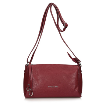 Женские Сумки Натуральна шкіра TOSCANIO * B60 C.CZERWONY