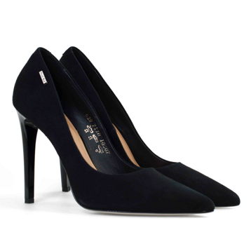 Женские Туфли лодочки Замша BEST BUT * 7118534-773 Чёрные