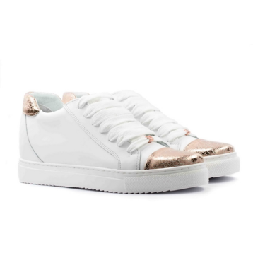 Женские Кеды Натур. Шкіра BADURA * 6338-69-1105 Белые