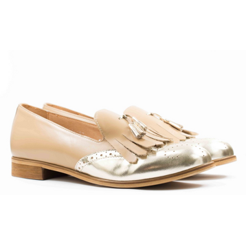 Женские Туфли лоферы Натур. Шкіра BADURA * 6233-1055