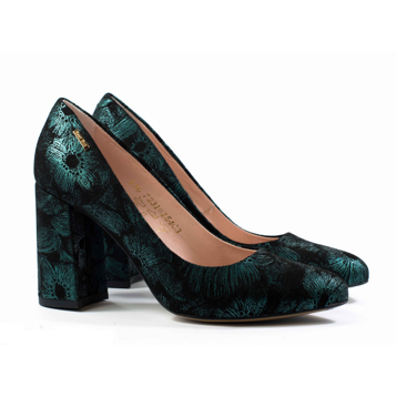 Женские Туфли лодочки Замша BEST BUT * 7231374-890 Зеленые