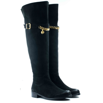 Женские Сапоги Замша BADURA * 9123