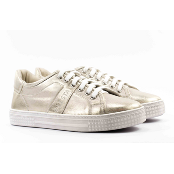 Женские Кроссовки Натур. Кожа LESTA * 4265-1-41B2