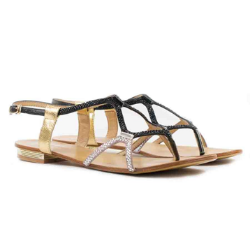 Женские Босоножки Натур. Кожа VITTO ROSSI * SY526-99-P848 СИНИЕ