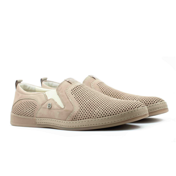 Мужские Мокасины Нубук KADAR * 2791349 БЕЖЕВЫЕ