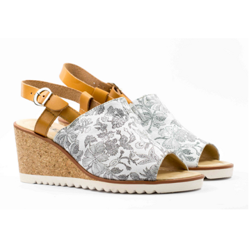 Женские Босоножки Натур. Кожа LESTA * 1245-1-73A58238