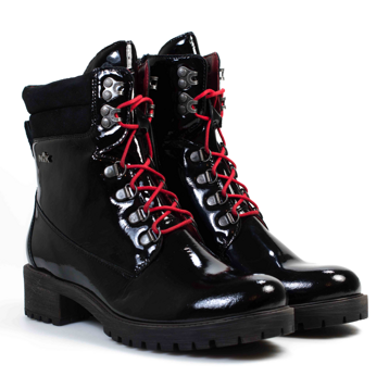 Женские Ботинки Натуральный Лак NIK * 08-0275-003