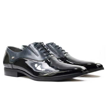 Мужские Туфли модельные Лак CONHPOL * 3958